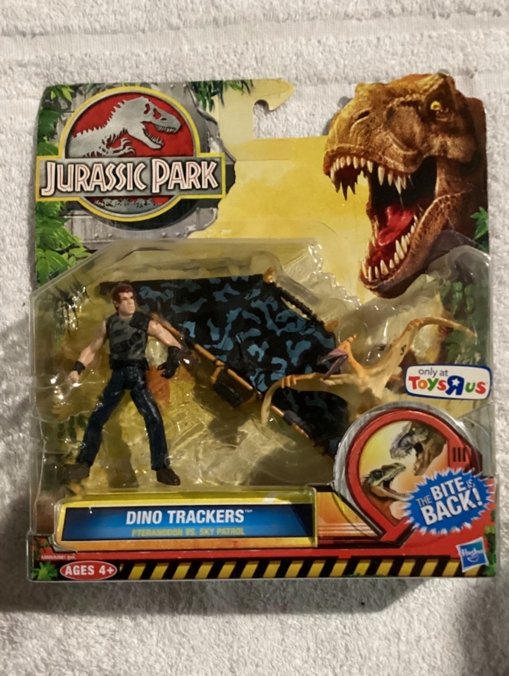 Jurassic Park Dino Trackers Action Figure Set - Blue & Black